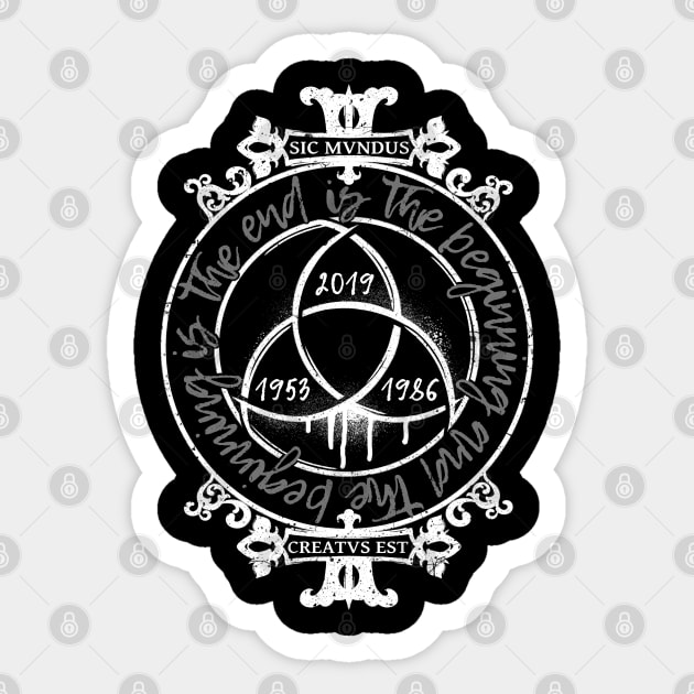 Sic mundus creatus est Sticker by NemiMakeit